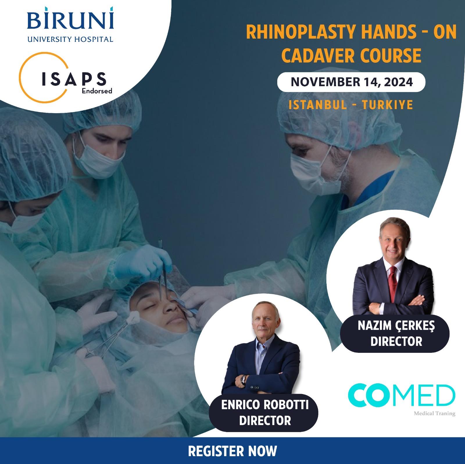 Rhınoplasty Cadaver course